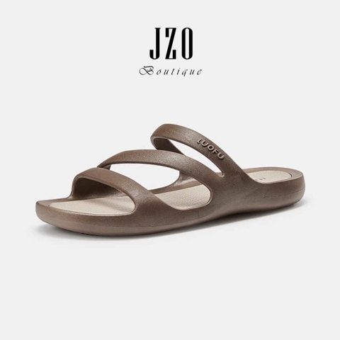 Dép lê nữ  3 quai chéo LUOFU 2325