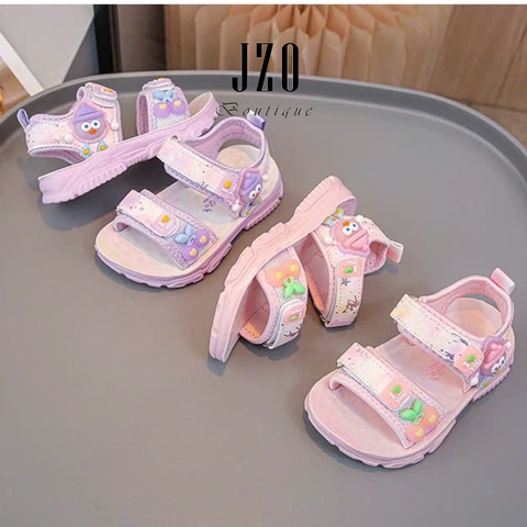 Dép Sandal Bé Gái Dễ Thương – Dép Trẻ Em Chống Trơn Trượt, Êm Chân, Hàng Cao Cấp B12