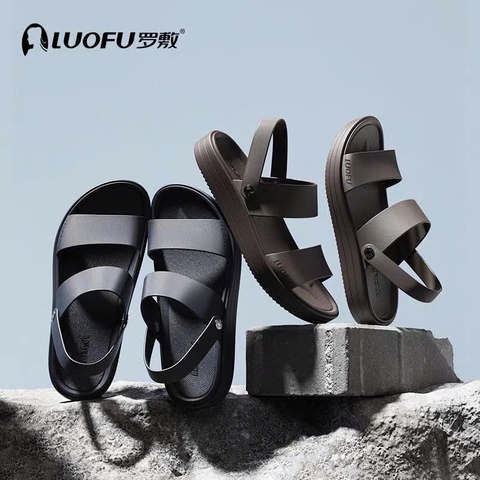 Dép sandal xăng đan nam hai quai LUOFU 6255