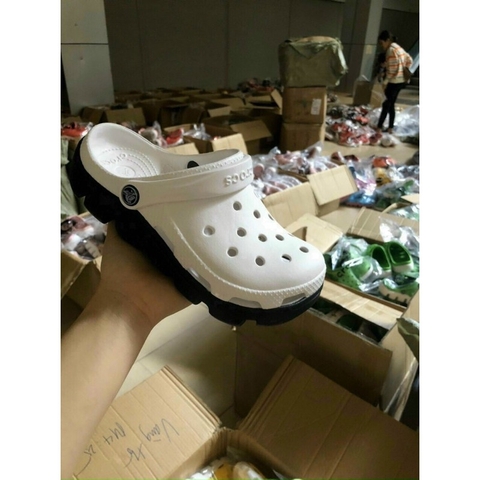 Sục Crocs Duet nam nữ – Êm Chân, Nhẹ, Thoáng Khí, Chống Trơn