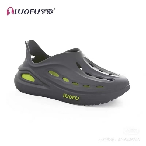 Giày Nhựa Nam Nữ Thông Hơi LUOFU E7211 – Thoáng Khí, Êm Chân, Phong Cách