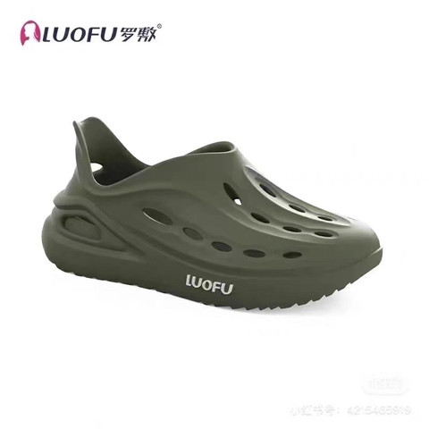 Giày Nhựa Nam Nữ Thông Hơi LUOFU E7211 – Thoáng Khí, Êm Chân, Phong Cách