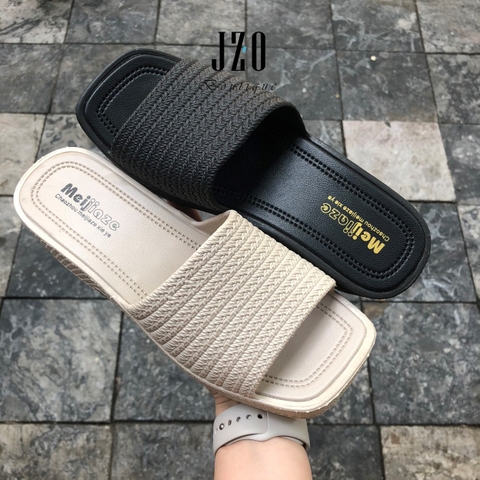 Dép nhựa nữ cao gót 5cm Meijiaze GNN302