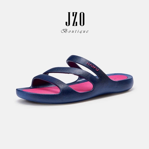 Dép lê nữ  3 quai chéo LUOFU 2325
