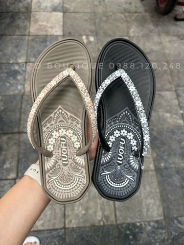 Dép Kẹp Tông Xỏ Ngón Nữ LUOFU 7187 – Êm Chân, Thoáng Khí, Thời Trang