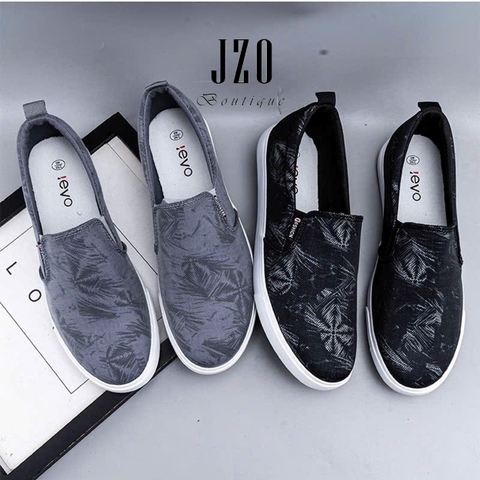 Giày lười vải nam - Slip on nam Leyo 6611