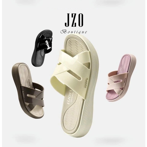 Dép lê nữ 3 quai chéo LUOFU 7223