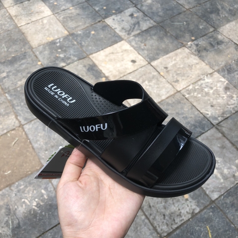 Dép lê nữ 3 quai chéo ngang LUOFU 7185