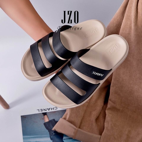 Dép lê nam 3 quai ngang LUOFU 6222