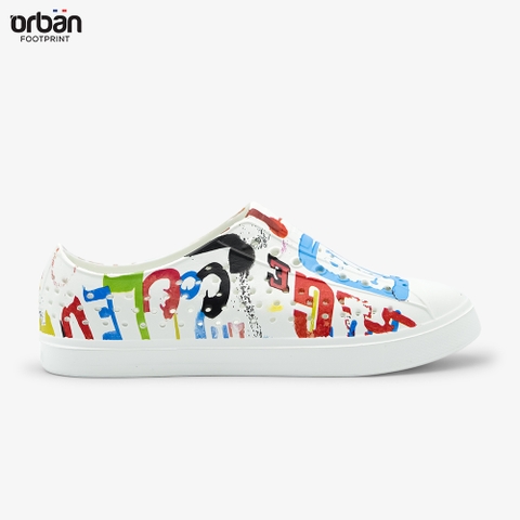 Giày nhựa lỗ URBAN Graphics - Paint Flakes