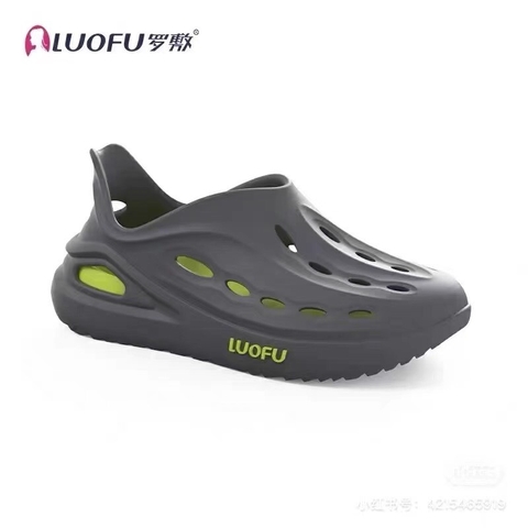 Giày Nhựa Nam Nữ Thông Hơi LUOFU E7211 – Thoáng Khí, Êm Chân, Phong Cách
