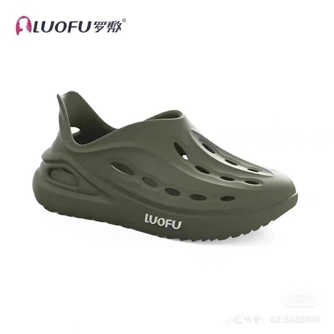 Giày Nhựa Nam Nữ Thông Hơi LUOFU E7211 – Thoáng Khí, Êm Chân, Phong Cách