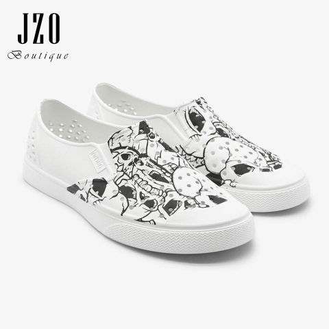 Giày nhựa lỗ Urban Footprint D2201 - Skull