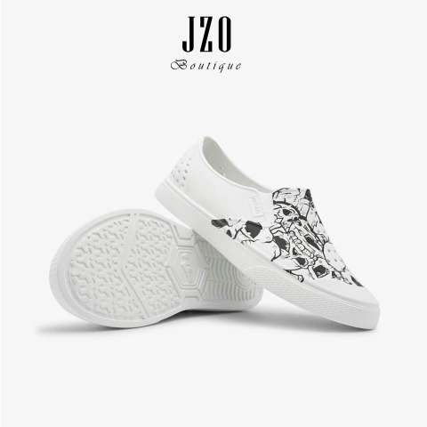 Giày nhựa lỗ Urban Footprint D2201 - Skull