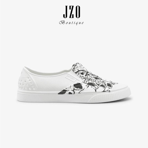 Giày nhựa lỗ Urban Footprint D2201 - Skull