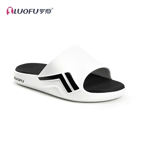 Dép Lê Nam Quai Ngang Đúc Nguyên Khối LUOFU 6213 – BIG SIZE 40-48, Thoải Mái Cho Người Chân To