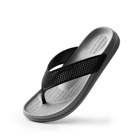 Dép kẹp tông xỏ ngón nam nhựa đúc LUOFU 6175