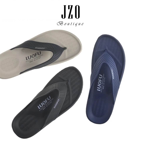 Dép kẹp tông xỏ ngón nam nhựa đúc LUOFU 6175