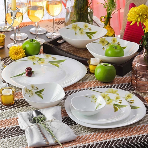 Chén đĩa thủy tinh