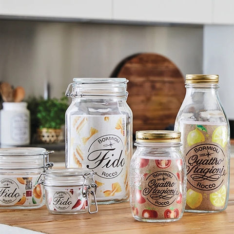 Hũ, hộp, lọ thủy tinh