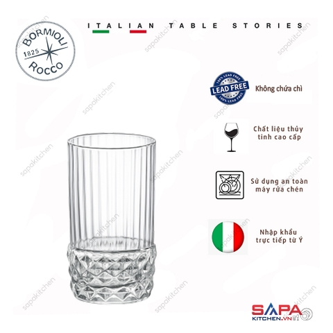 Ly shot thủy tinh cao cấp America 20s 8cl