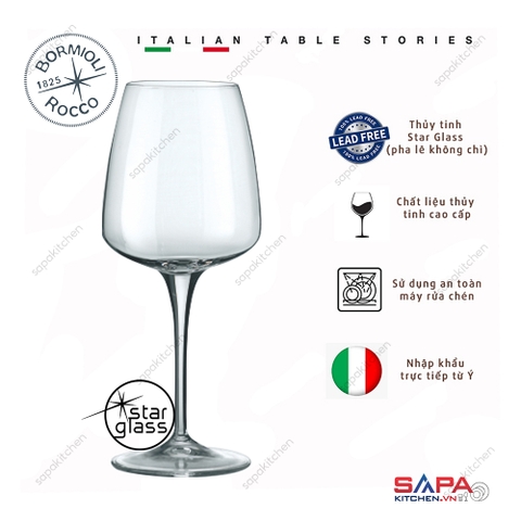 Ly rượu thủy tinh pha lê cao cấp Aurum 60cl