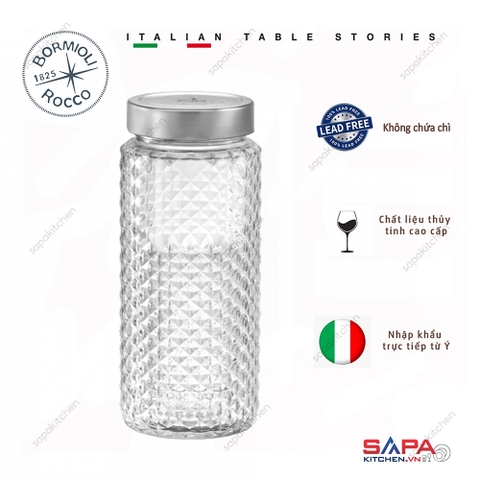 Hũ thủy tinh nắp vặn Delivery 700