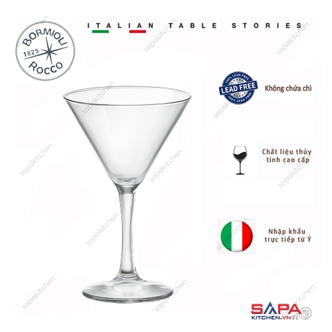 Ly rượu cocktail thủy tinh Diamante 17cl