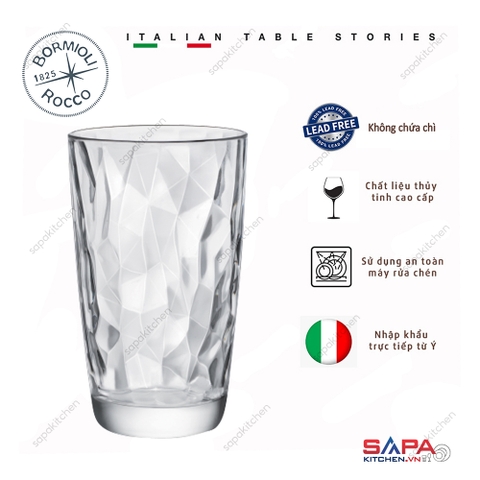 Ly thủy tinh Diamond 47cl