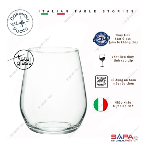 Ly thủy tinh pha lê cao cấp Electra DOF 38cl