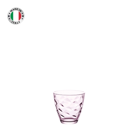 Ly thủy tinh Flora 26cl màu tím