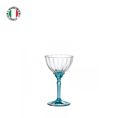 Ly rượu thủy tinh cao cấp Florian 24cl màu xanh