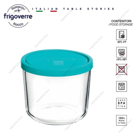 Hộp thủy tinh trữ đông Frigoverre tròn cao 12 - 700ml