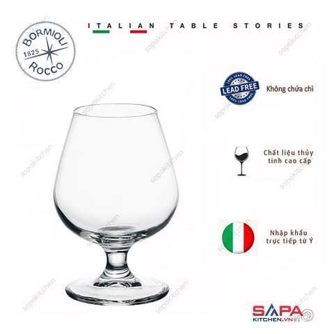 Ly rượu thủy tinh Globo Cognac 25cl