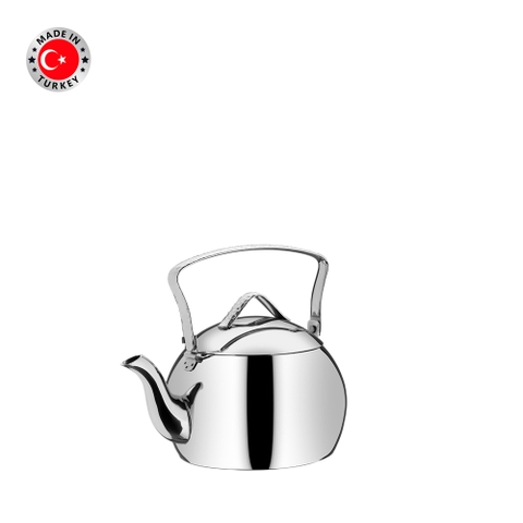 Ấm inox cao cấp Korkmaz Tombik 1 lít - Ø14x11cm - A092