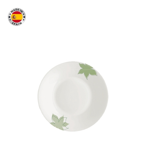 Đĩa soup thủy tinh tròn Moon - Dream Green 23 cm