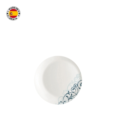 Đĩa thủy tinh tròn nhỏ Moon - Liberty Blue 20 cm