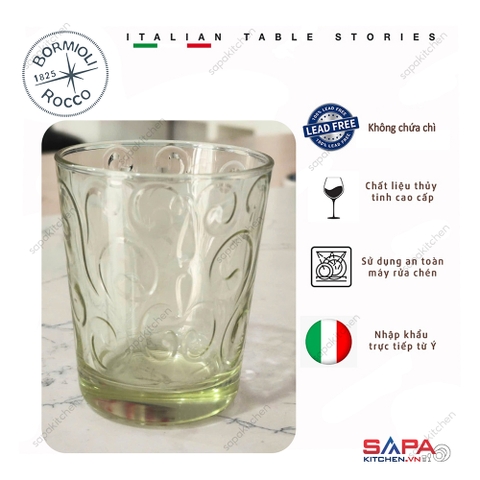 Ly thủy tinh Naos 29.5cl màu vàng chanh