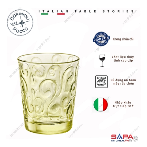 Ly thủy tinh Naos 29.5cl màu vàng chanh