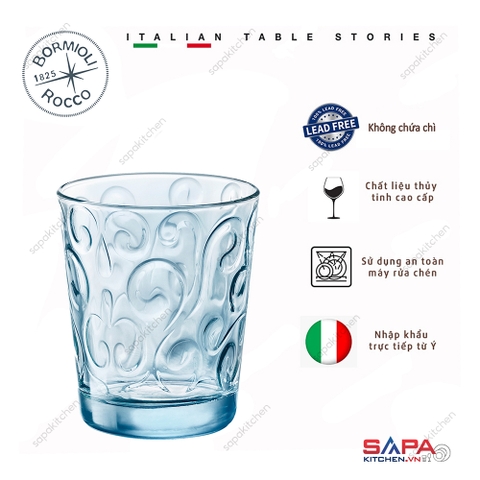 Ly thủy tinh Naos 29.5cl màu xanh