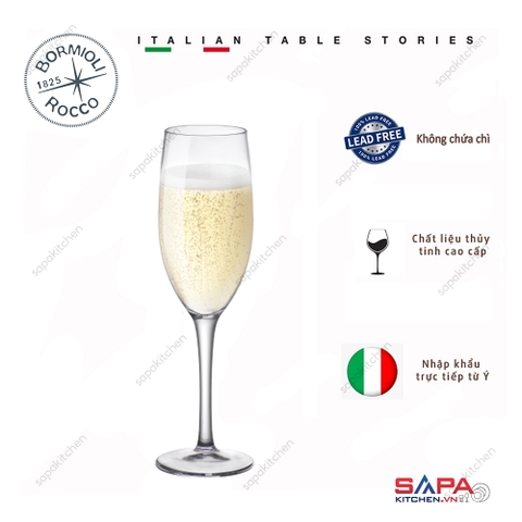 Ly rượu thủy tinh New Kalix Flute 17cl