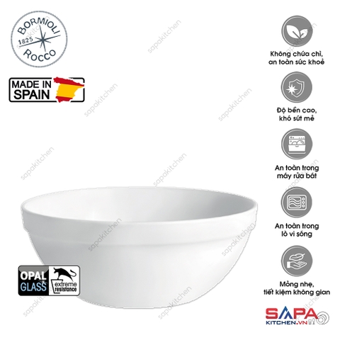 Tô thủy tinh tròn Performa 20 cm