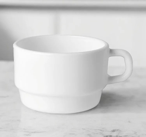 Bộ tách đĩa trà thủy tinh Performa 22cl