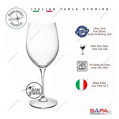 Ly rượu thủy tinh Premium N6 60cl