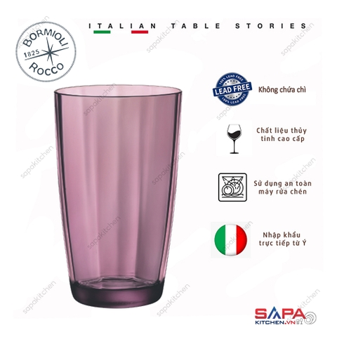 Ly thủy tinh Pulsar 46.5 cl màu tím