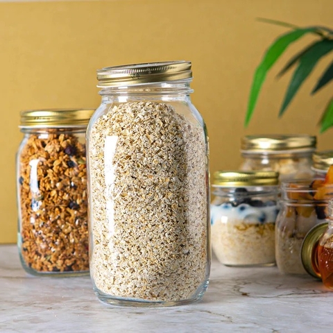 Hũ thủy tinh nắp vặn Quattro 1500ml