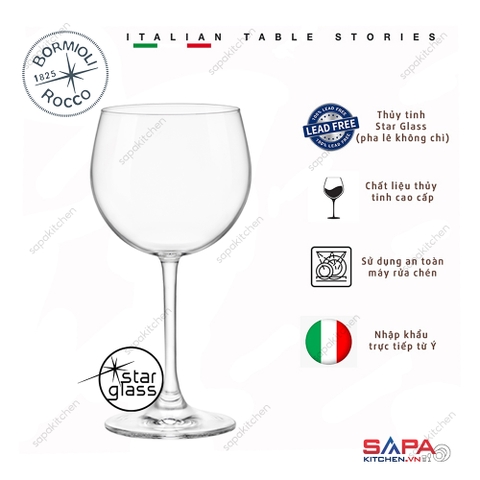 Ly rượu thủy tinh Riserva Barolo 48 cl