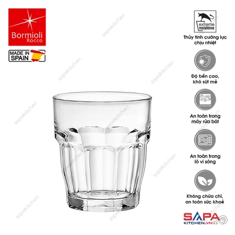 Ly thủy tinh chịu nhiệt Rock bar 27 cl