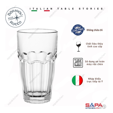 Ly thủy tinh chịu nhiệt Rock bar 35.5 cl