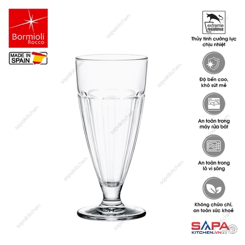 Ly kem thủy tinh Rock bar 38 cl